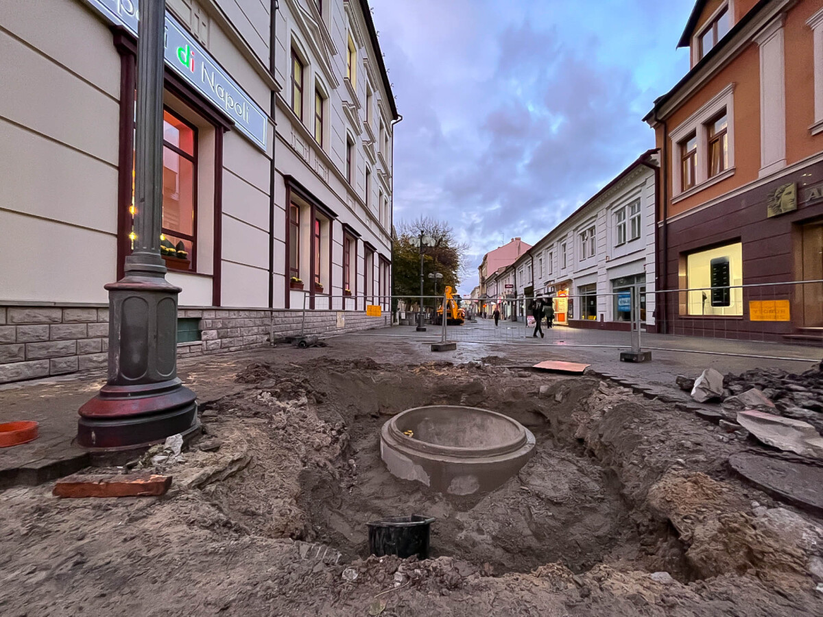 Przebudowa ul. Grunwaldzkiej w Rzeszowie [listopad 2023]